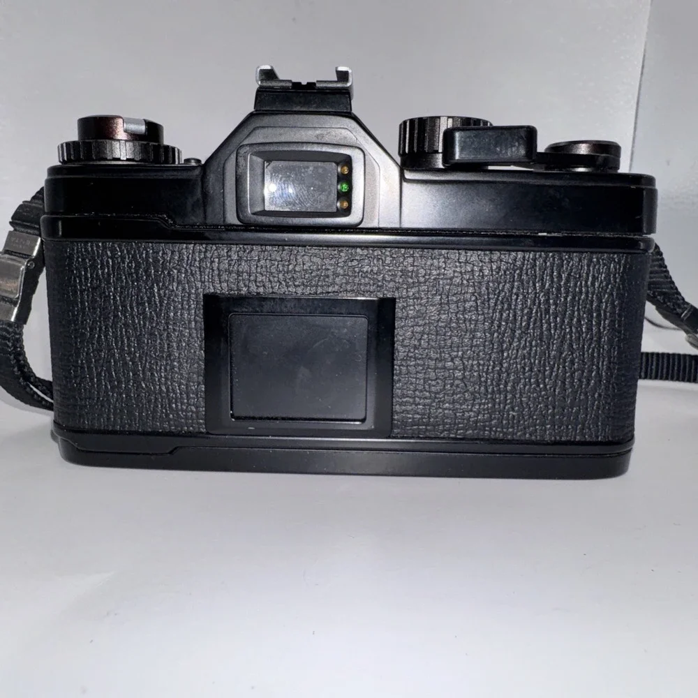 Chinon LED Promaster 35mm SLR Film Camera with Two Lenses and A Flash Untested